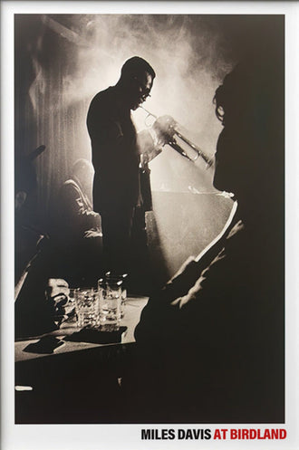 Miles Davis Live at Birdland Heritage Music Wall Print - Jazz Artwork for Home Decor and Collectors