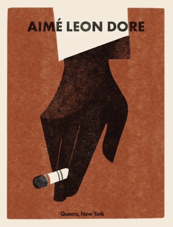AIMÉ LEON DORE Queens New York Retro Wall Poster Wall Décor