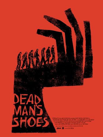 Dead Man's Shoes Décor Poster Pop Art Wall Print | Minimal Movie Wall Décor Decor