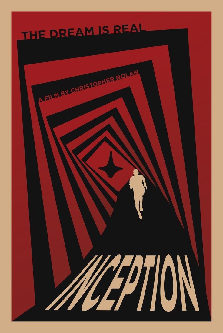 The Dream Is Real Inception Movie Décor Poster Retro Wall Poster