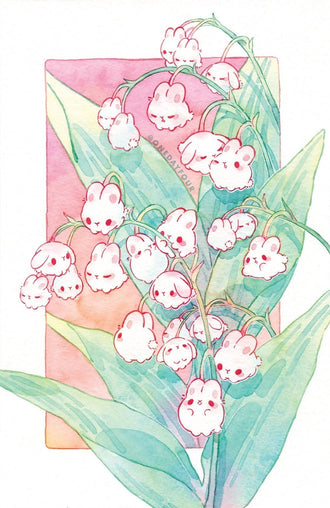 ONEDAYFOUR Cute Floral Aesthetic Wall Décor Wall Poster