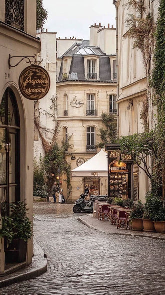 Pigalle Paris Café Street Aesthetic Wall Print Poster
