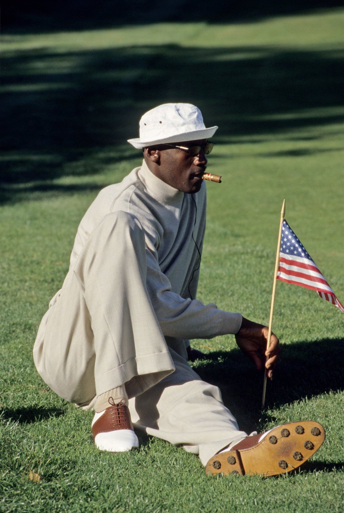 Golf Course Cigar Aesthetic Wall Décor Poster Print