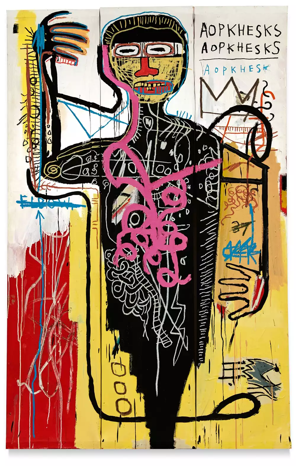 AOPKHESKS Non-Figurative Pop Art Figure Décor Poster, Minimal Abstract Figure Home Wall Print