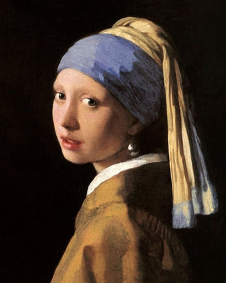 Girl with a Pearl Earring Wall Print – Timeless Vermeer Décor Poster for Home Decor
