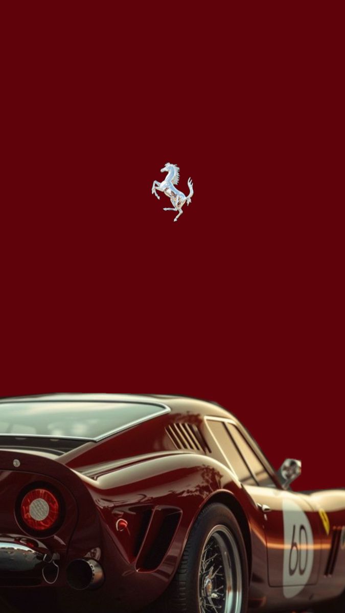Ferrari 60 Heritage Sports Car Print – Aesthetic Traditional Car Wall Poster