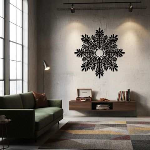 Snowflake Metal Wall Art