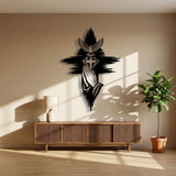 Praying Hands with Cross and Dove metal wall art – image 3