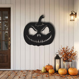 Jack-o'-Lantern metal wall art – image 3