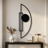 Half Circle and Sun metal wall art – image 3