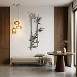 Bamboo Panel metal wall art – image 3