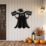 Trick or Treat Ghost metal wall art – image 3