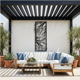 Branches Tall Panel metal wall art – image 3