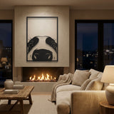 Peeking Cow Face metal wall art – image 3