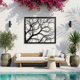 Bare Tree Branches Panel metal wall art – image 3