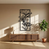 Lily Blossom Panel metal wall art – image 3