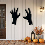 Zombie Hands metal wall art – image 3