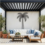 Palm Tree metal wall art – image 3