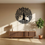 Celtic Tree of Life Circle metal wall art – image 13