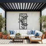 Lily Blossom Panel metal wall art – image 4