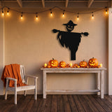 Scarecrow metal wall art – image 4