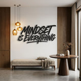 Mindset Is Everything metal wall art – image 4