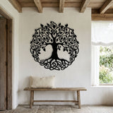 Celtic Tree of Life Circle metal wall art – image 14