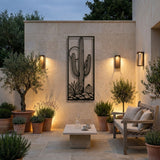 Saguaro Cactus Panel metal wall art – image 4