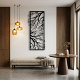 Branches Tall Panel metal wall art – image 4