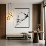 Sisyphus and the Boulder metal wall art – image 4
