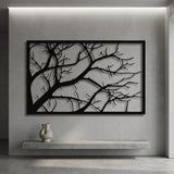 Bare Tree Branches Panel metal wall art – image 4
