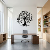 Tree of Life with Roots metal wall art – image 4