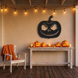 Jack-o'-Lantern metal wall art – image 4