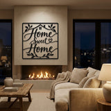 Home Sweet Home Script metal wall art – image 4