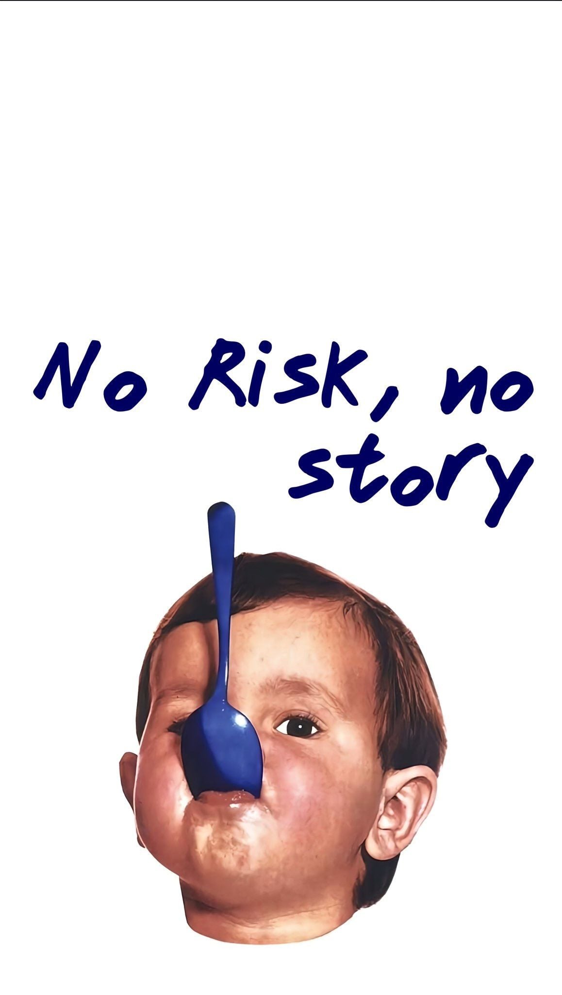 No Risk No Story Quote Pop Art Wall Poster – Motivational Wall Poster