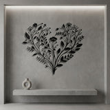 Floral Heart metal wall art – image 5