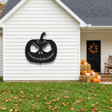 Jack-o'-Lantern metal wall art – image 5