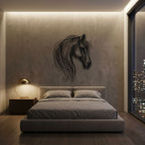 Horse Head metal wall art – image 5