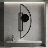 Half Circle and Sun metal wall art – image 5