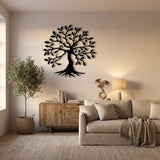 Tree of Life with Roots metal wall art – image 5
