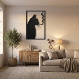 Smoking Cat metal wall art – image 5
