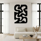 Abstract Maze Shape metal wall art – image 5