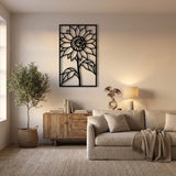 Sunflower Panel metal wall art – image 5