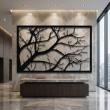 Bare Tree Branches Panel metal wall art – image 5
