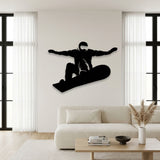 Snowboarder Jump metal wall art – image 5