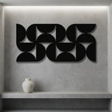 Mid-Century Arc Pattern metal wall art – image 5