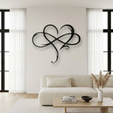 Infinity Heart metal wall art – image 5