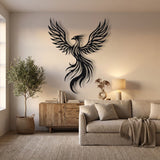 Rising Phoenix metal wall art – image 5