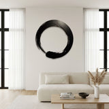 Enso Circle metal wall art – image 5