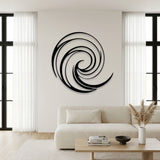 Spiral Vortex metal wall art – image 5